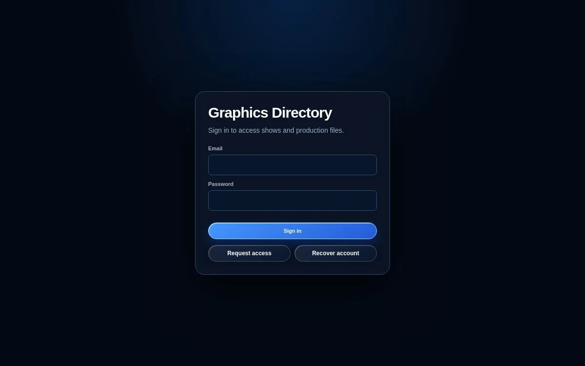 Graphics Operations Hub